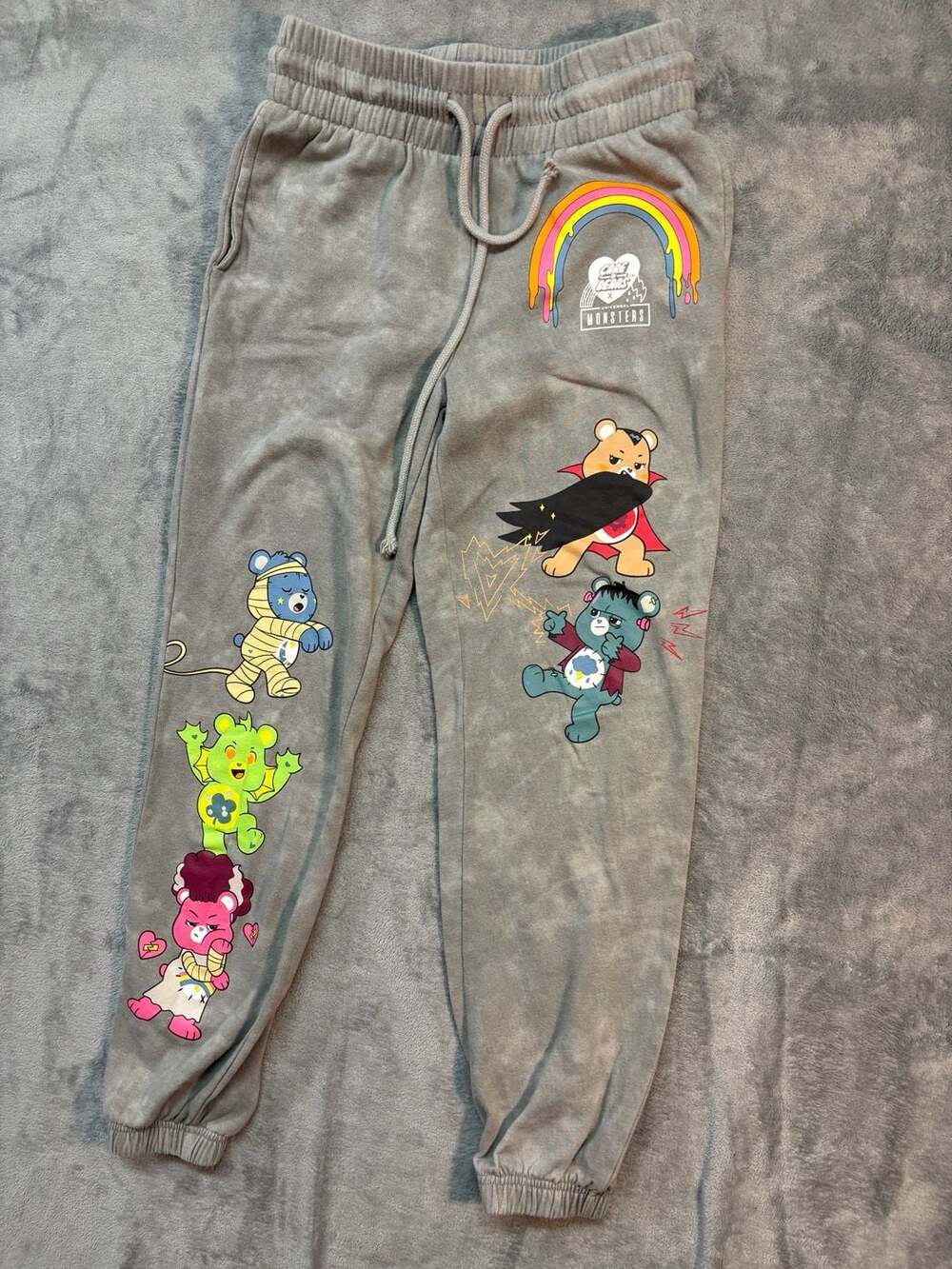Care Bears x Universal Monsters Graphic Print Jogger Pants